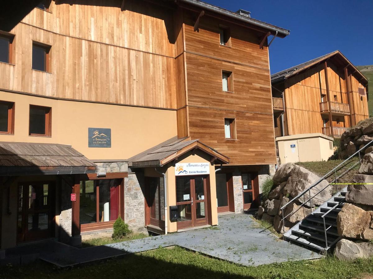 T2 Skis Aux Pieds Les Terrasses De La Bergerie Orcières Exterior foto