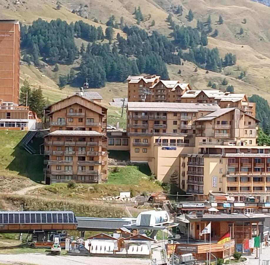 T2 Skis Aux Pieds Les Terrasses De La Bergerie Orcières Exterior foto
